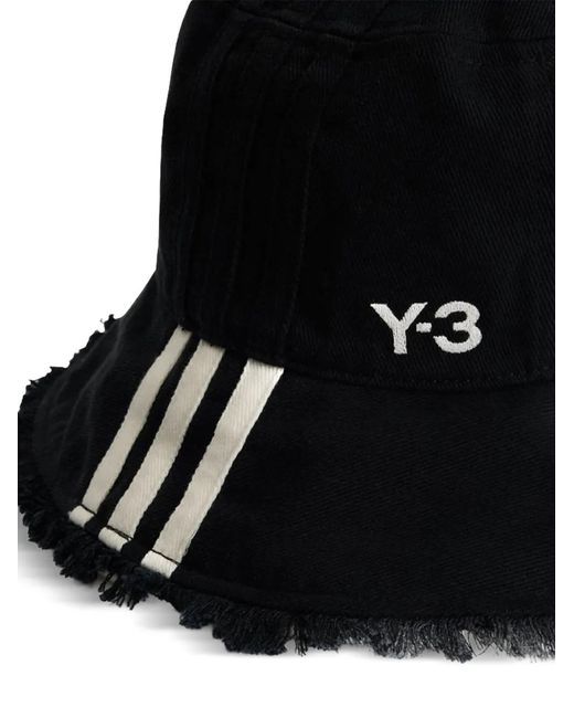 Y-3 Black Stripes Hat
