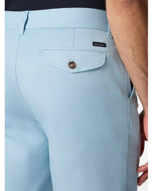 Bermudas De Algodón Brooks Brothers de hombre de color Blue