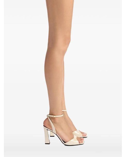 Giuseppe Zanotti Metallic Venice Open-Toe Ankle Strap Sandals