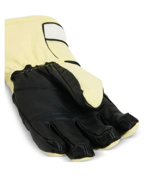 Fusalp Black Slalom Zip-Pocket Ski Gloves
