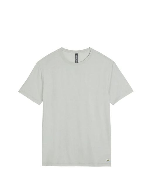 vuori Gray Heathered Short-Sleeve T-Shirt for men