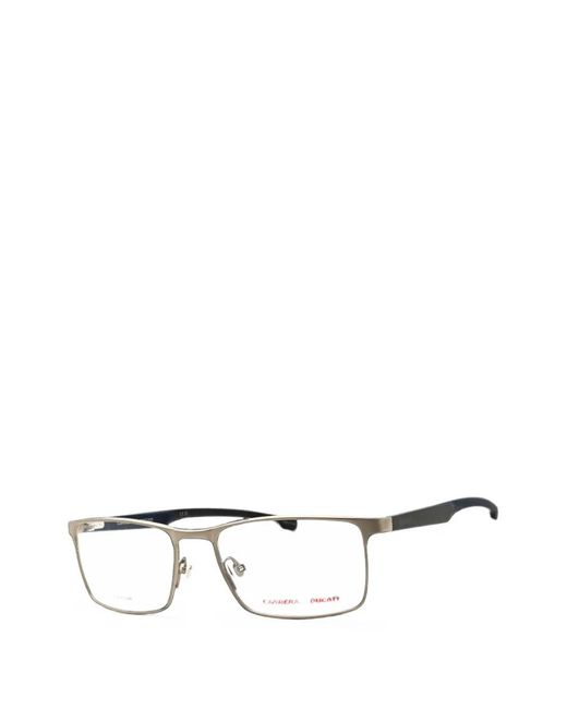 Carrera Gray Rectangle-Frame Glasses for men