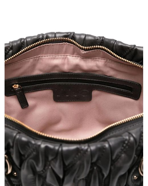 Liu Jo キルティング ハンドバッグ Black