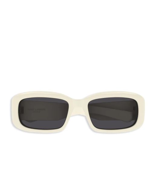 Saint Laurent スクエアフレーム サングラス Black