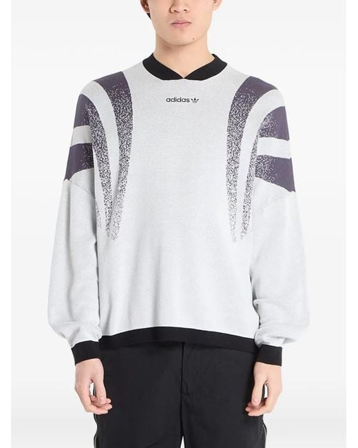 Adidas White Originals Santiago Sweatshirt for men