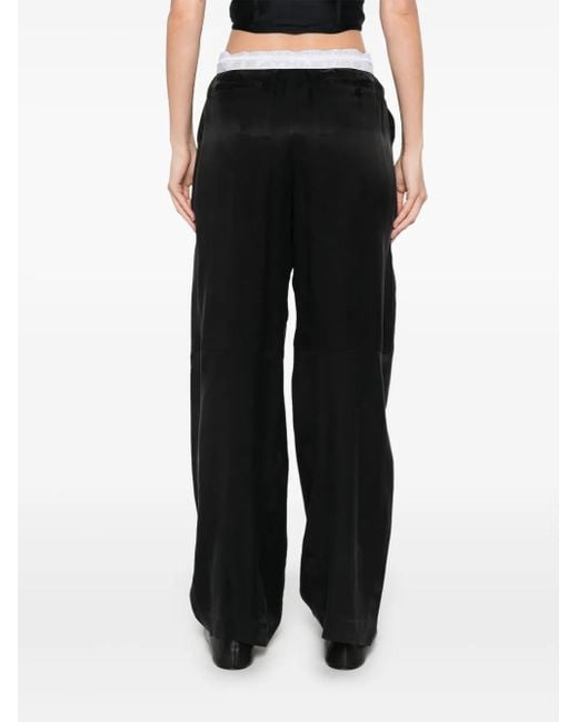 Alexander Wang Plooibroek in het Black