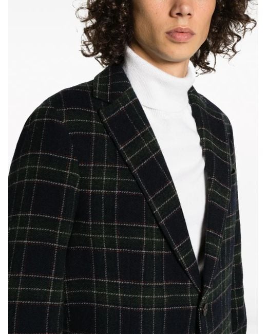 Circolo 1901 Black Virgin Wool-Blend Blazer for men