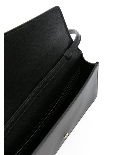 Fendi Black Ff Diamonds Leather Wallet
