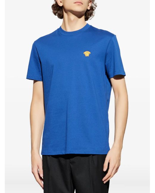 Versace Blue Medusa T-Shirt for men