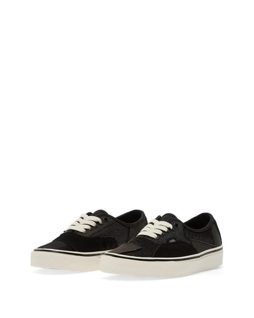 Vans White Authentic Patchwork Sneakers