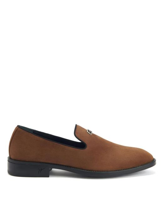 メンズ Giuseppe Zanotti Imrham レザーローファー Brown
