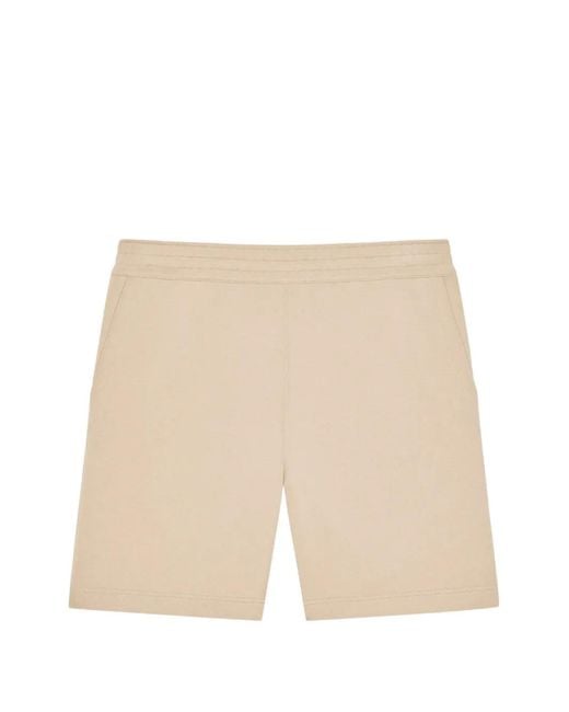 Givenchy Natural Grosgrain Trim Regular-Fit Shorts for men