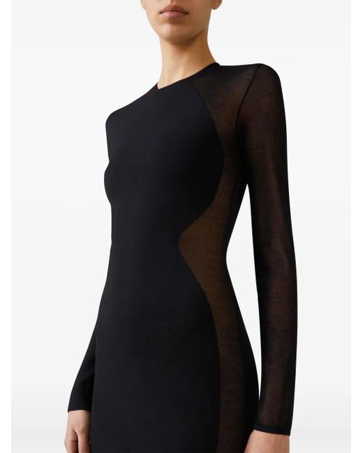 Stella McCartney Black Miracle Midi Dress