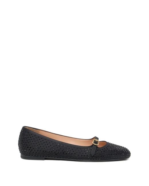 Bally Black Rina Ballet Flats
