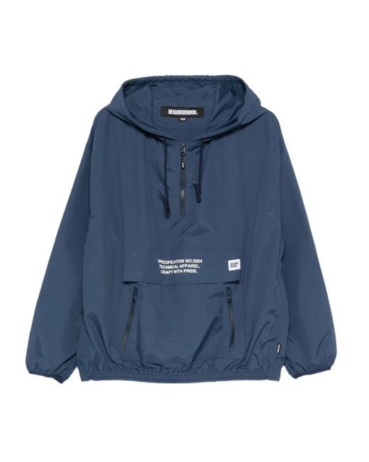 Neighborhood Jack Met Capuchon in het Blue voor heren