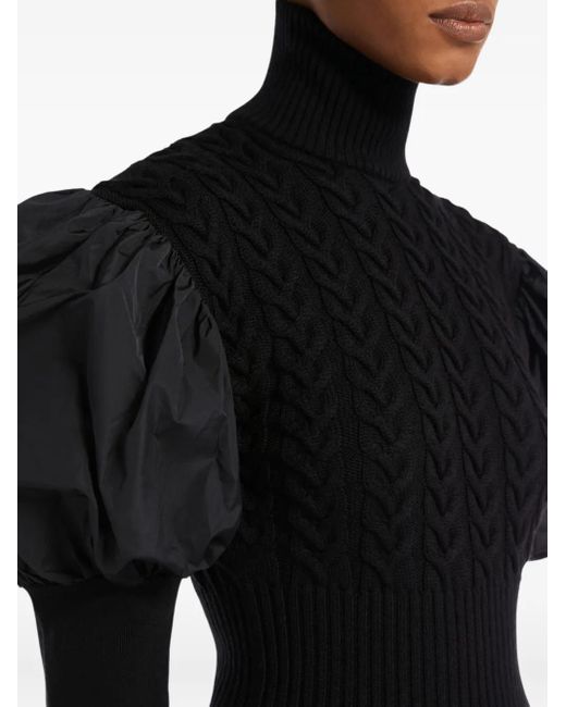 Max Mara Fune ケーブルニット セーター Black