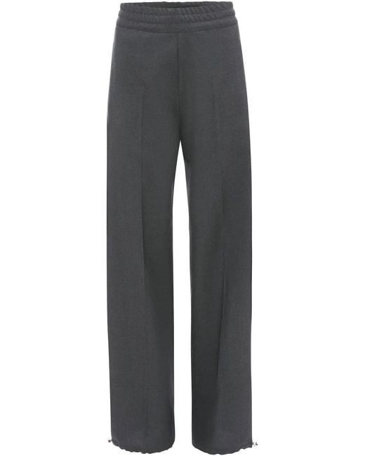 J.W. Anderson Gray Tailored Straight-Leg Trousers