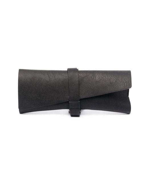 Yohji Yamamoto Black Hexagonal Gradient Sunglasses