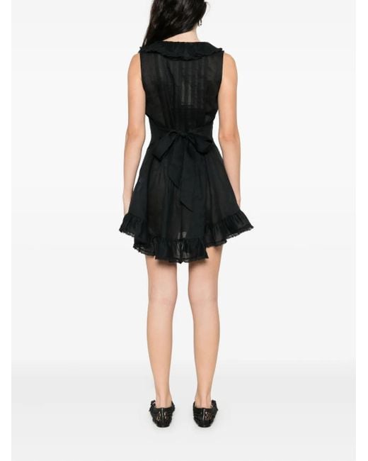 Vestido corto Henrietta Doen de color Black