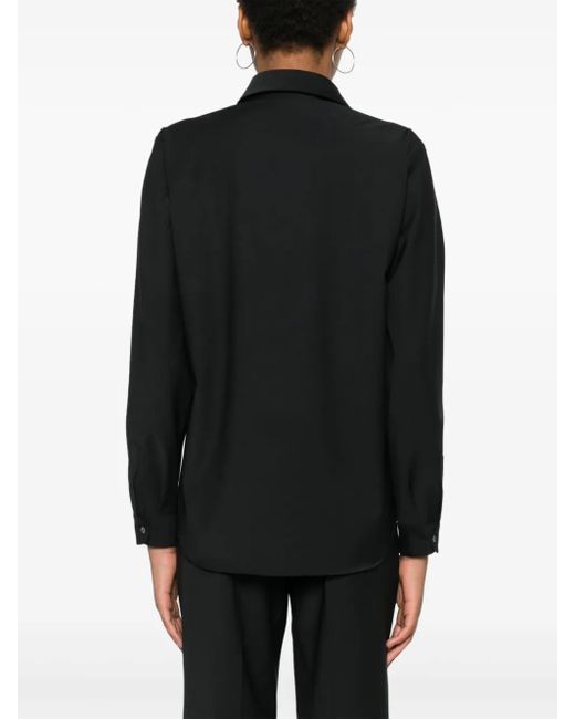 DR. HOPE Black Plain Shirt