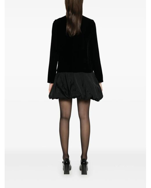 Max Mara Black Osso Mini Dress