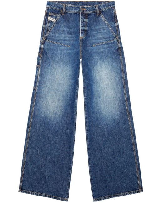 DIESEL Blue 1996 D-sire 0hjaw Straight-leg Jeans