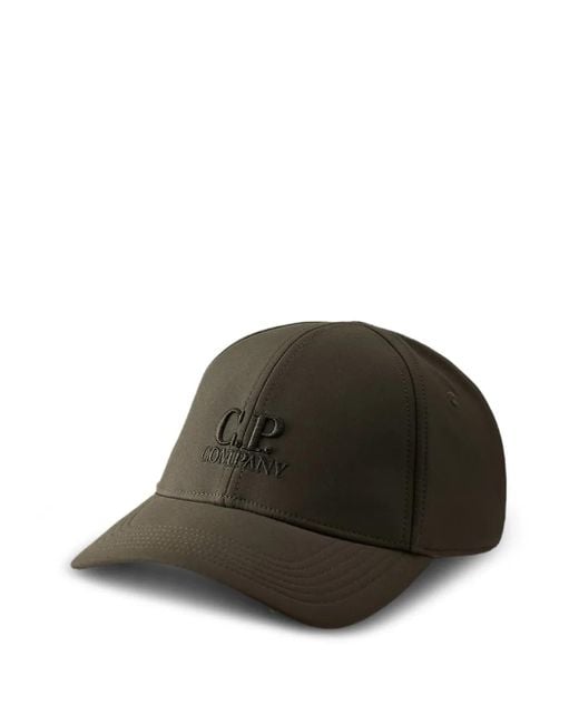 C P Company Honkbalpet Met Geborduurd Logo in het Green voor heren