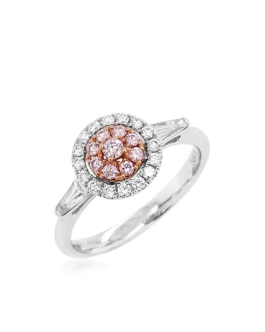 HYT Jewelry White 18Kt Argyle Diamond Engagement Ring