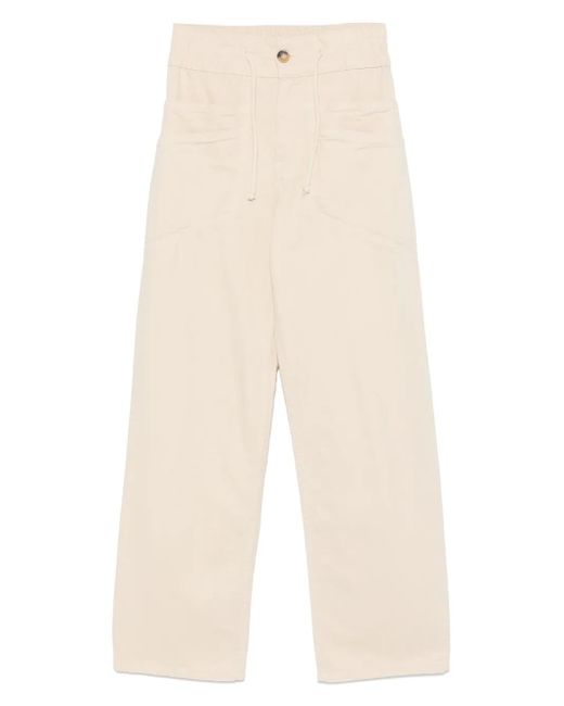 Ba&sh White Fima Trousers