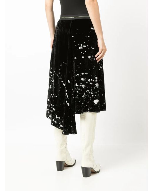 Sankuanz Black Rock Mit Spray-Print