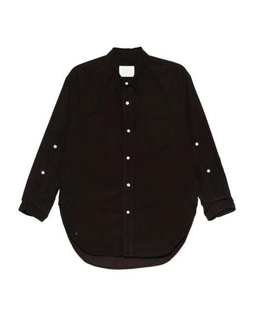 Citizens of Humanity Black Button-Fastening Shirt
