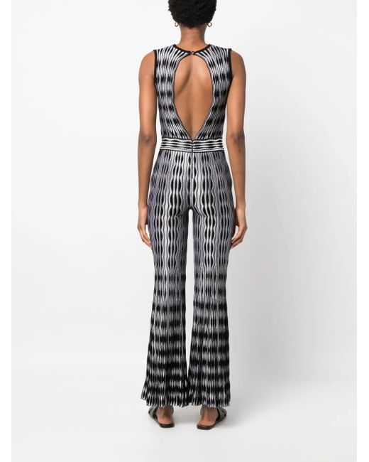 Antonino Valenti Black Delia Knitted Sleeveless Jumpsuit