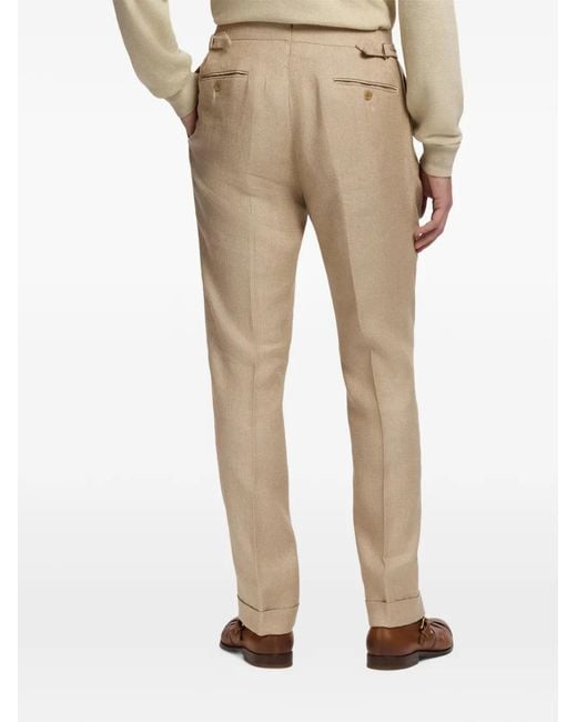 Ralph Lauren Natural Gregory Twill Trousers for men