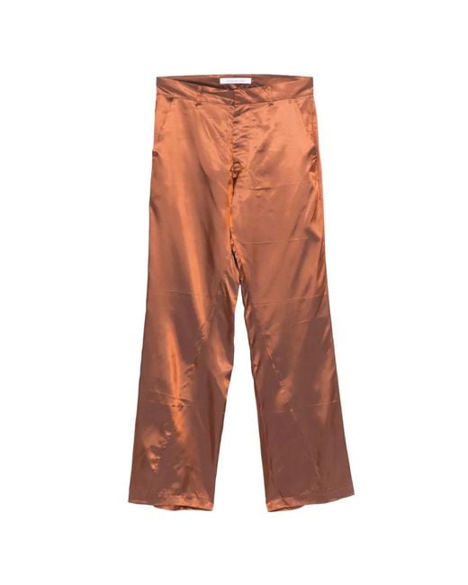 Bianca Saunders White Bailey Trousers for men