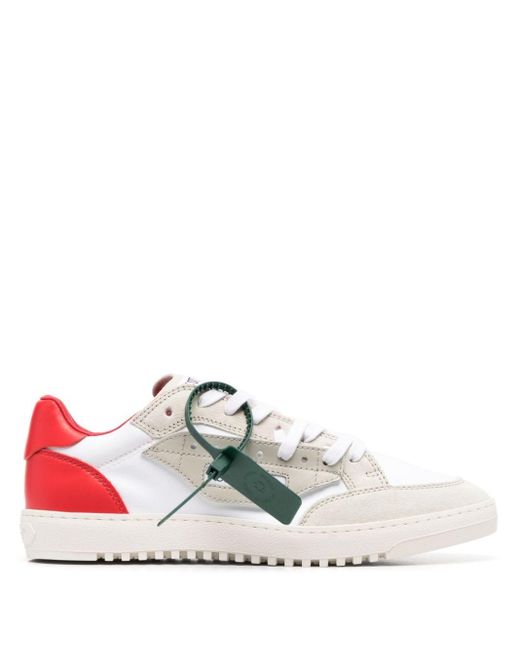 Off-White c/o Virgil Abloh 5.0 Low-top Sneakers in White for Men | Lyst