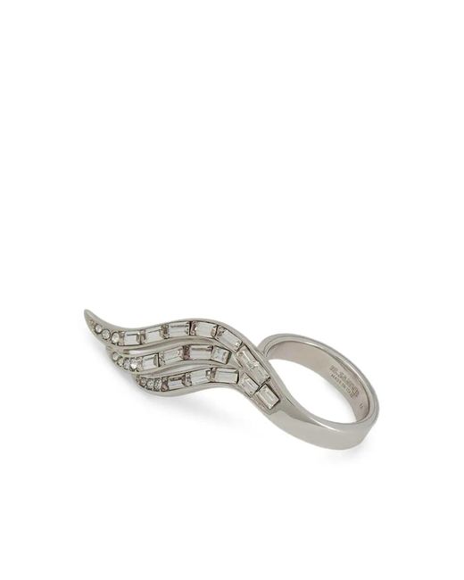 Jil Sander Metallic Angel Wing Ring