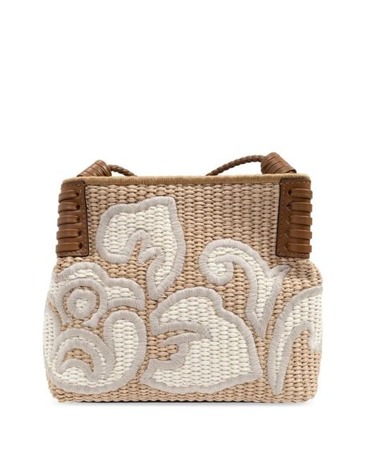 Etro Natural Shoulder Bag