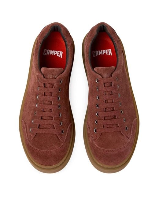 Camper Brown Twentyfive Lace-Up Sneakers for men
