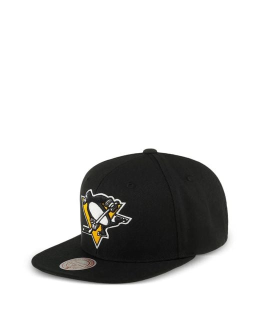 Mitchell & Ness Black Pittsburgh Penguins Embroidered Cap for men