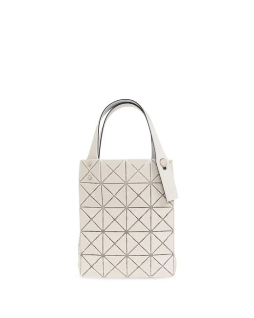 Issey Miyake White Prism Plus Tote Bag