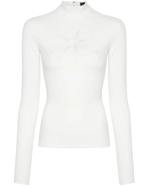 Mugler White T-Shirts And Polos