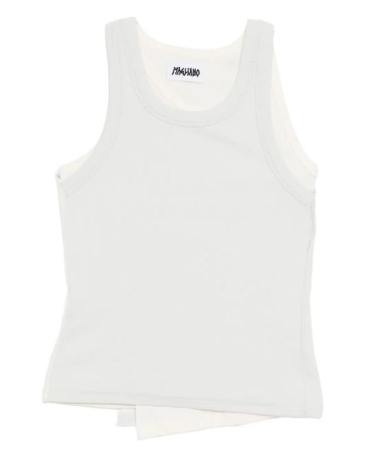 Magliano White Nudo Vest