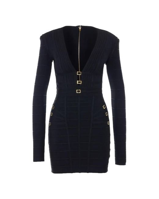 Elisabetta Franchi Blue Mini Dress
