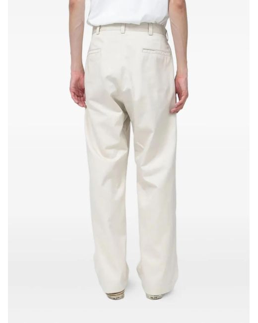 Nanamica White Straight-Leg Chino Trousers for men