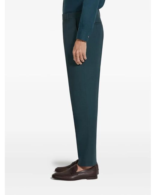 Pantaloni Sartoriali di Zegna in Blue da Uomo