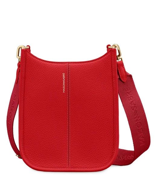 Maison De Sabre Red Mini Saddle Bag