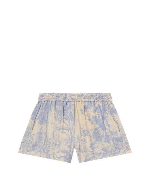 Off-White c/o Virgil Abloh White City Nature Pajama Shorts