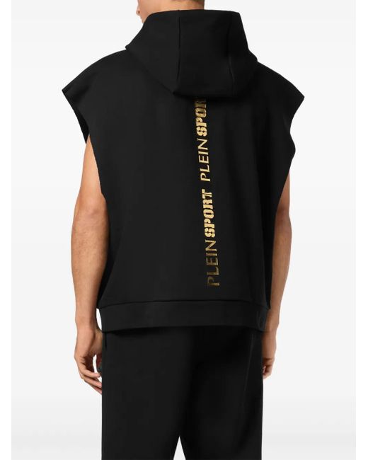 Philipp Plein Black Jogging Vest for men