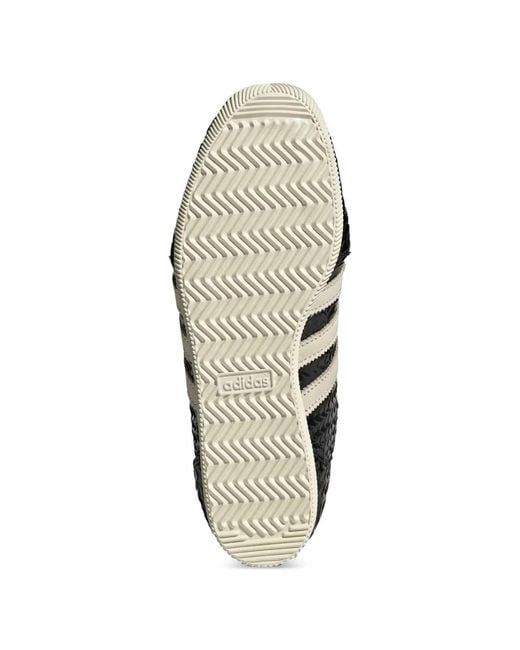 Adidas Black Textured Stripes Japan Sneakers