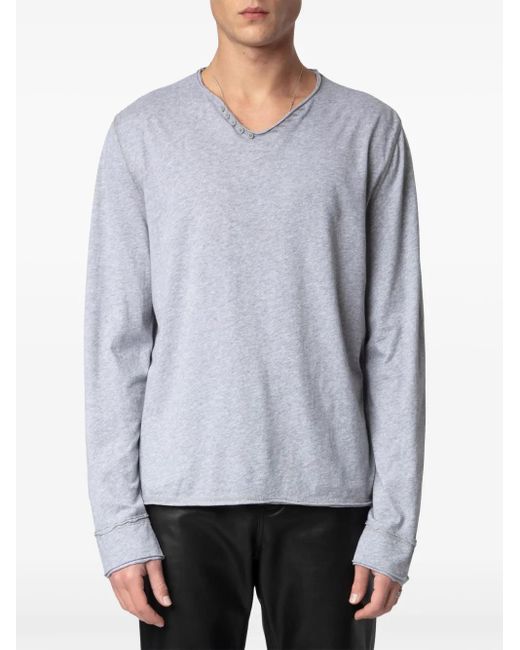 Tシャツ・カットソー ZADIG&VOLTAIRE MONASTIR LONGSLEEVES T-SHIRT ZADIG&VOLTAIRE MONASTIR LONGSLEEVES T-SHIRT (ZADIG
